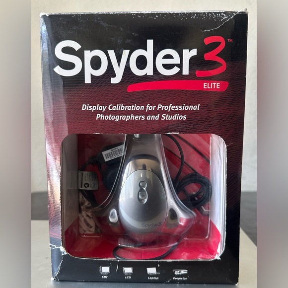 Datacolor Spyder3 Elite USB Display Calibration for Professional Photographers - Picture 1 of 5